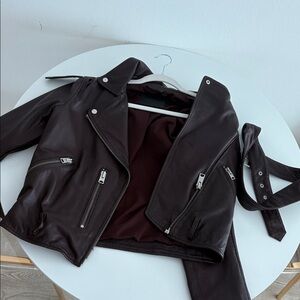 All Saints Balfern Leather Jacket